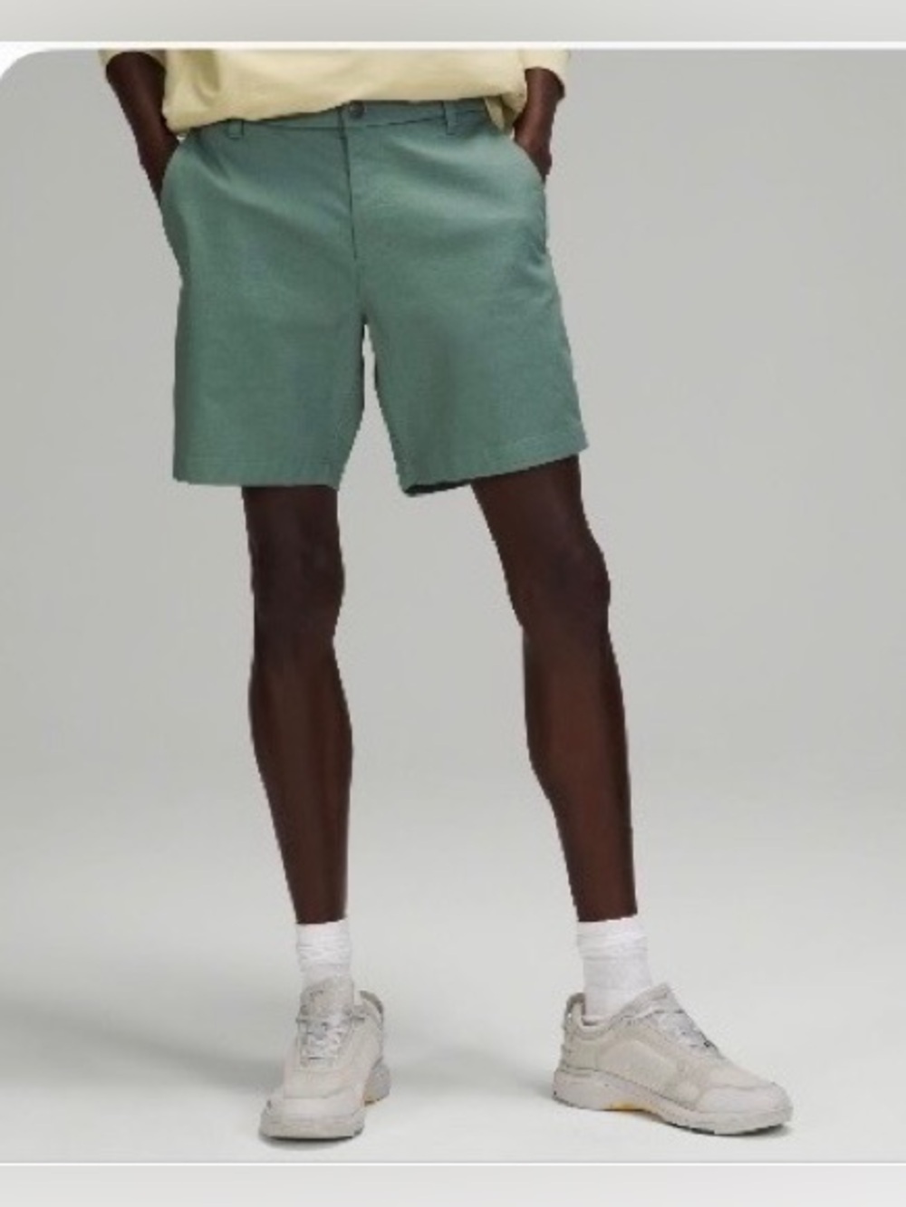 Lululemon Commission Classic-Fit Shorts 7” Oxford - Tidewater - Mens size 30